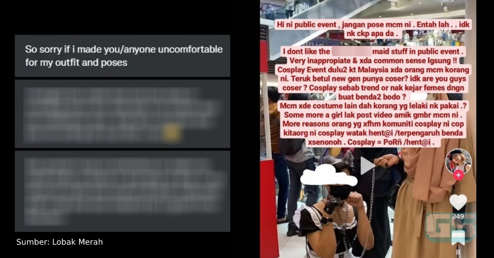 “Saya minta maaf” – Cosplayer maid di AnimeFest tampil memohon maaf selepas viral!