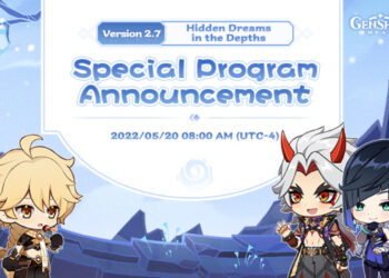 Genshin Impact 2.7 akan hadir pada 31 Mei, versi 2.8 pula menyusul Julai nanti!