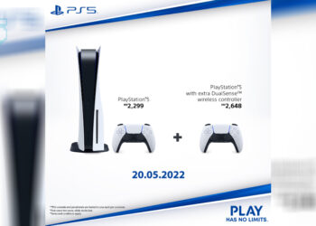 Sony Store Malaysia membuka pre-order konsol PS5 bagi Mei 2022!