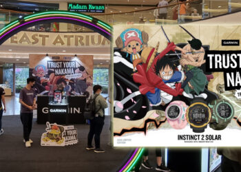 Roadshow khas Garmin memaparkan Smartwatch One Piece serta barisan design baru!