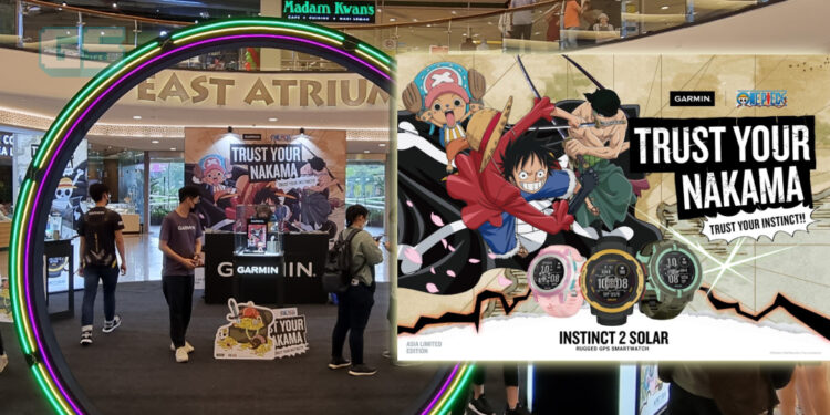 Roadshow khas Garmin memaparkan Smartwatch One Piece serta barisan design baru!