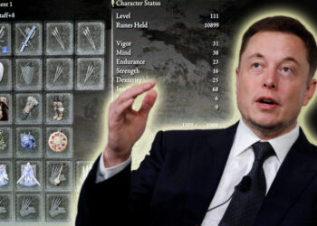 Elon Musk tunjuk build Elden Ring, terus kena bahan oleh komuniti