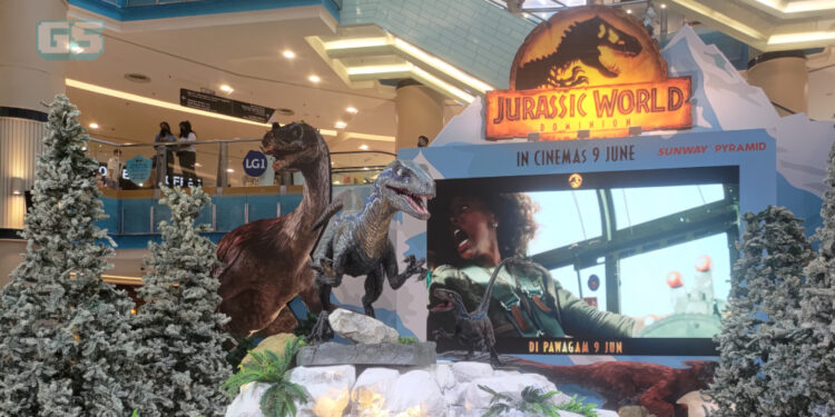 Akan keluar 9 Jun, Jurassic World Dominion ‘menyerang’ KLCC & Sunway Pyramid dengan pameran istimewa