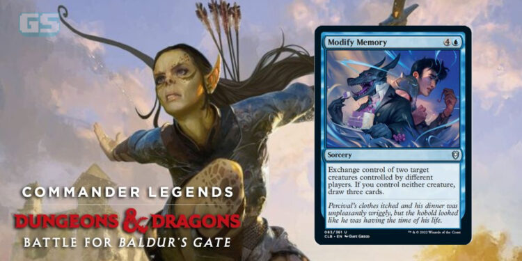 MtG memperkenalkan kad ‘Modify Memory’ dari set terbaru Commander Classics