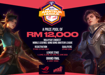 Sertai ‘ROG x Yoodo MLBB Esports Amateur League’ untuk menangi prizepool RM12,000 & 20,000 Diamond!
