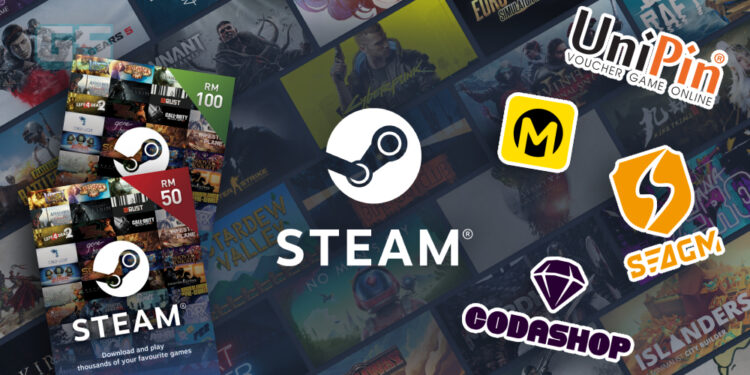 Cara-cara topup Steam Wallet dengan menggunakan aplikasi bank, SEAGM dan banyak lagi