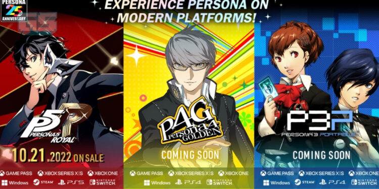 [Update] Siri Persona P3P, P4G dan P5R juga akan tersedia di platform lain selain Xbox!