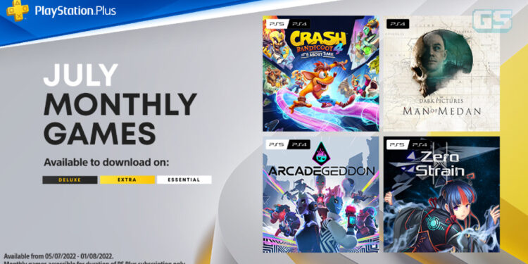 Crash Bandicoot 4, Man of Medan, Arcadegeddon termasuk dalam game percuma PS Plus Julai 2022!