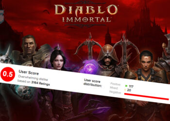 Diablo Immortal kaw-kaw turun populariti, skor Metacritic hanya 0.5