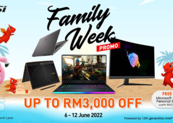 MSI x TMT Roadshow akan berlangsung di Mid Valley pada 6 – 12 Jun 2022! Promosi juga ada!