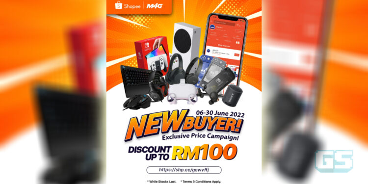 M4G tawarkan PROMOSI untuk pengguna SHOPEE baru! Jangan lepaskan peluang ini!