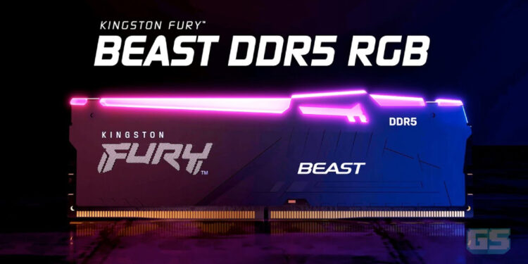 Overclock dengan mudah bersama Kingston FURY Beast DDR5 RGB
