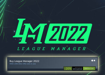 Game paling mahal di Steam! League Manager 2022 bernilai RM15,625.60 walaupun diskaun 20%