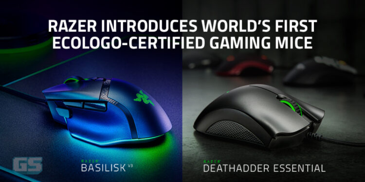 Razer mengumkan gaming mouse pertama yang disahkan UL ECOLOGO – Basilisk V3 & DeathAdder Essential