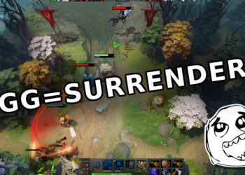 Akhirnya, pemain boleh “surrender” dalam Dota 2, hanya taip “GG” sahaja di chat