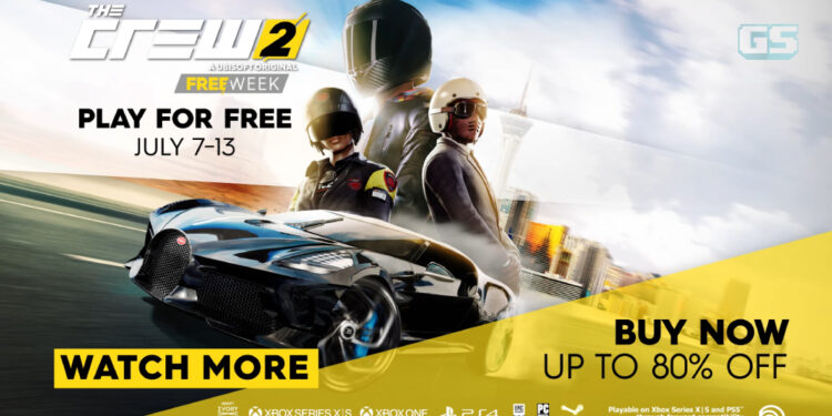 Main The Crew 2 secara PERCUMA minggu ini! Bermula 7 hingga 13 Julai 2022!