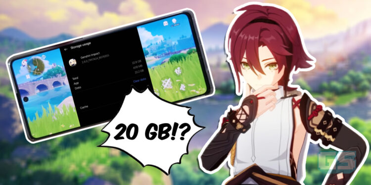 Saiz Genshin Impact di Mobile kini cecah 20 GB! Mungkin perlukan fon khas nanti!