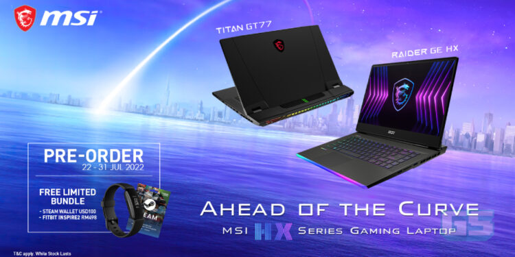 Pra-tempah untuk laptop gaming MSI HX Series yang baru telah bermula! Jom lihat spesifikasinya!