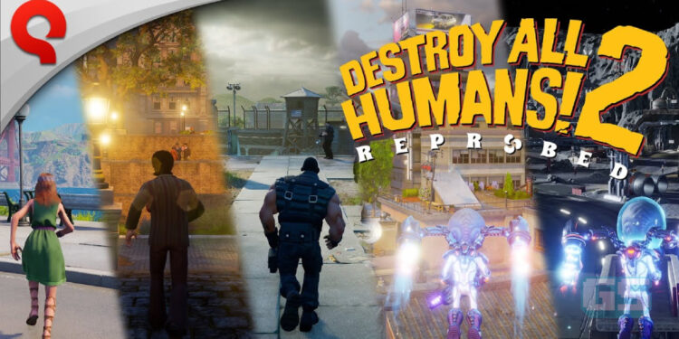 Trailer lokasi-lokasi Destroy All Humans! 2 Reprobed telah didedahkan oleh THQ Nordic!