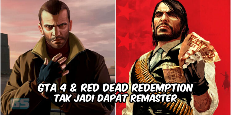 Projek remaster GTA 4 & Red Dead Redemption tidak jadi, GTA Trilogy jadi punca