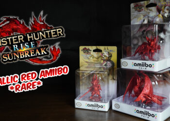 [Unboxing] Monster Hunter Rise: Sunbreak – “Metallic Red Rare Amiibo”