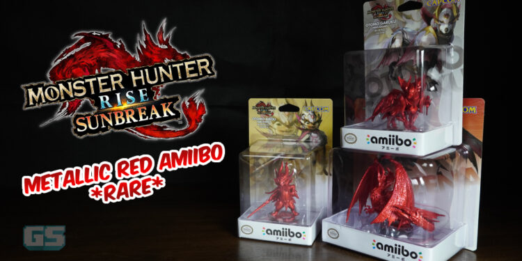 [Unboxing] Monster Hunter Rise: Sunbreak – “Metallic Red Rare Amiibo”