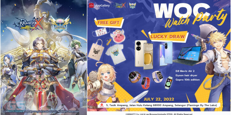 Peminat meraikan Ragnarok X: Next Generation – War of the Chosen S2 bersama AppGallery