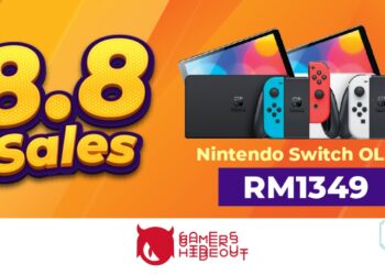 Promosi hebat Gamers Hideout sempena 8.8, Dapatkan diskaun sehingga 88% di Shopee!