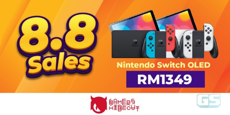Promosi hebat Gamers Hideout sempena 8.8, Dapatkan diskaun sehingga 88% di Shopee!