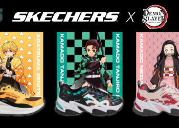 Skechers Berkolaborasi Dengan Demon Slayer! Kasut Direka Khas Seperti Tanjiro, Nezuko dan Zenitsu!