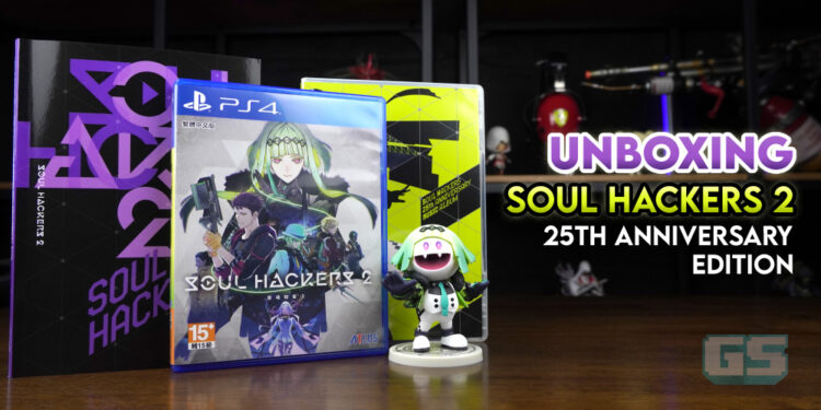 [Unboxing] Soul Hackers 2 25th Anniversary Edition – Bertemu Aiho-Kun Yang Comel!