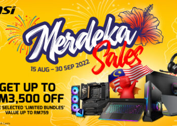 Nikmati diskaun hingga RM3500 semasa MSI Merdeka Sales 2022!