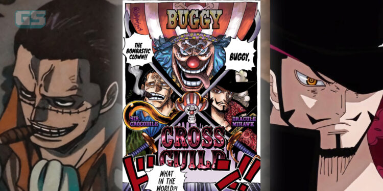 One Piece: Buggy cipta Cross Guild, ahli termasuk Mihawk & Sir Crocodile