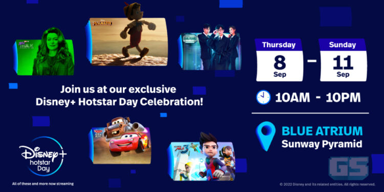 Jom Meriahkan Disney+ Hotstar Day 2022 di Sunway Pyramid Minggu Ini! Banyak Aktiviti Hebat Tersedia!