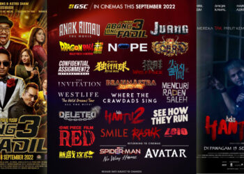 Barisan filem gempak bakal tiba di GSC Malaysia pada bulan September 2022