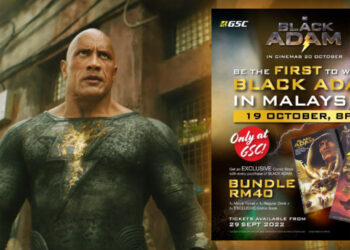 Jualan tiket Fan Screening Black Adam di GSC kini bermula! Dapatkan sekarang!
