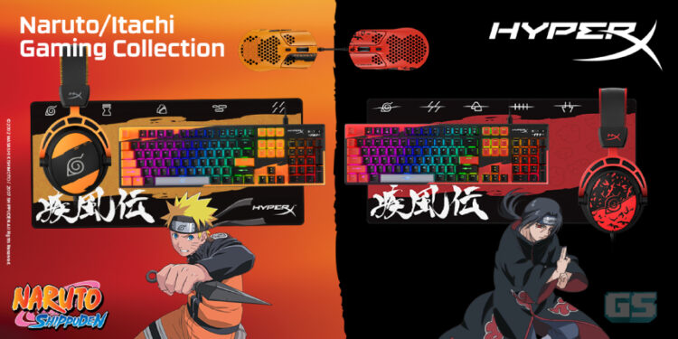 Koleksi HyperX bersama Naruto Shippuden bakal tersedia 22 September 2022!