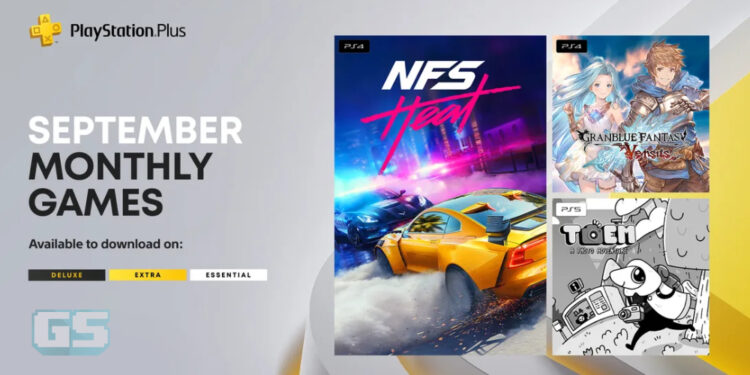 PS Plus September 2022 Membawa NFS Heat dan Granblue Fantasy: Versus Secara Percuma!