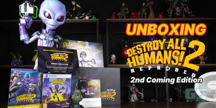 Destroy All Humans 2! – Reprobed – 2nd Coming Edition Unboxing — Crypto Selamat Mendarat di Bumi!
