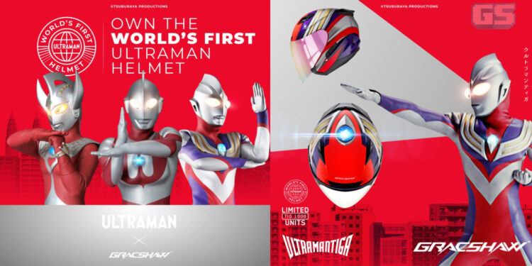 Helmet Rasmi Ultraman kini dijual di Malaysia – Rider Boleh Pilih antara Taro atau Tiga!