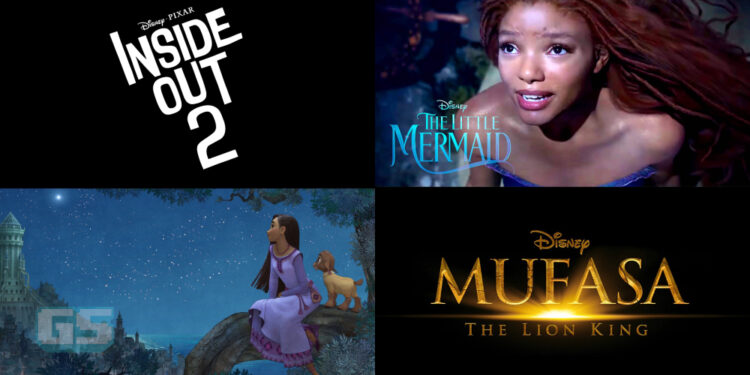 The Little Mermaid, Mufasa, Inside Out 2 dan Banyak Lagi Filem Hebat Disney Didedahkan Semasa D23 Expo!