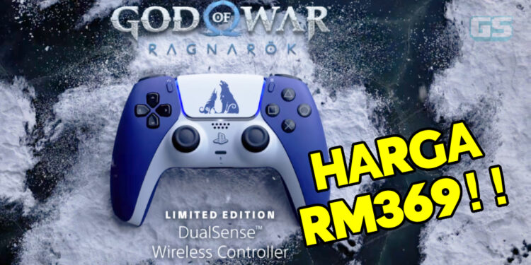 DualSense God of War Ragnarok akan mula dijual 9 November 2022, bernilai RM369!