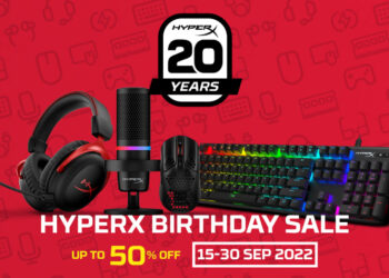 Promosi istimewa HyperX Lazada bermula sekarang, tawar diskaun & cabutan bertuah!