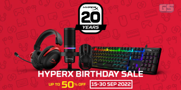 Promosi istimewa HyperX Lazada bermula sekarang, tawar diskaun & cabutan bertuah!
