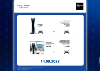 Sony Centre Mid Valley membuka pre-order PS5 bagi September 2022! Kini Dengan Harga Baharu!