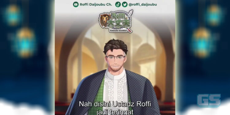 Kenali Roffi Daijoubu, Pak Ustadz Vtuber Dari Indonesia!