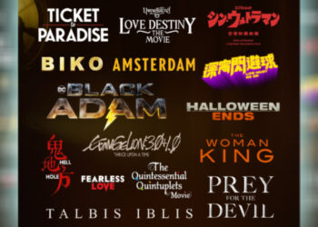 Barisan filem gempak di GSC bulan Oktober ini! Black Adam & Shin Ultraman pun ada!