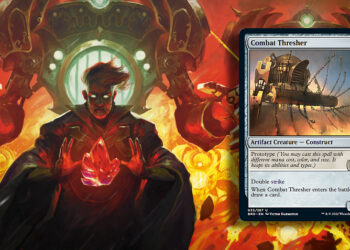 Preview ‘Combat Thresher’ – Kad unik daripada set MtG: The Brother’s War!