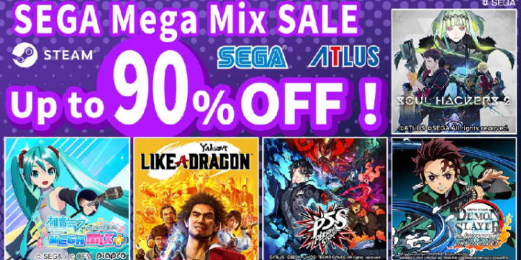 Dapatkan Game Dengan Potongan Harga Sehingga 90% Semasa SEGA Mega Mix Sale!