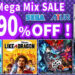 Dapatkan Game Dengan Potongan Harga Sehingga 90% Semasa SEGA Mega Mix Sale!
